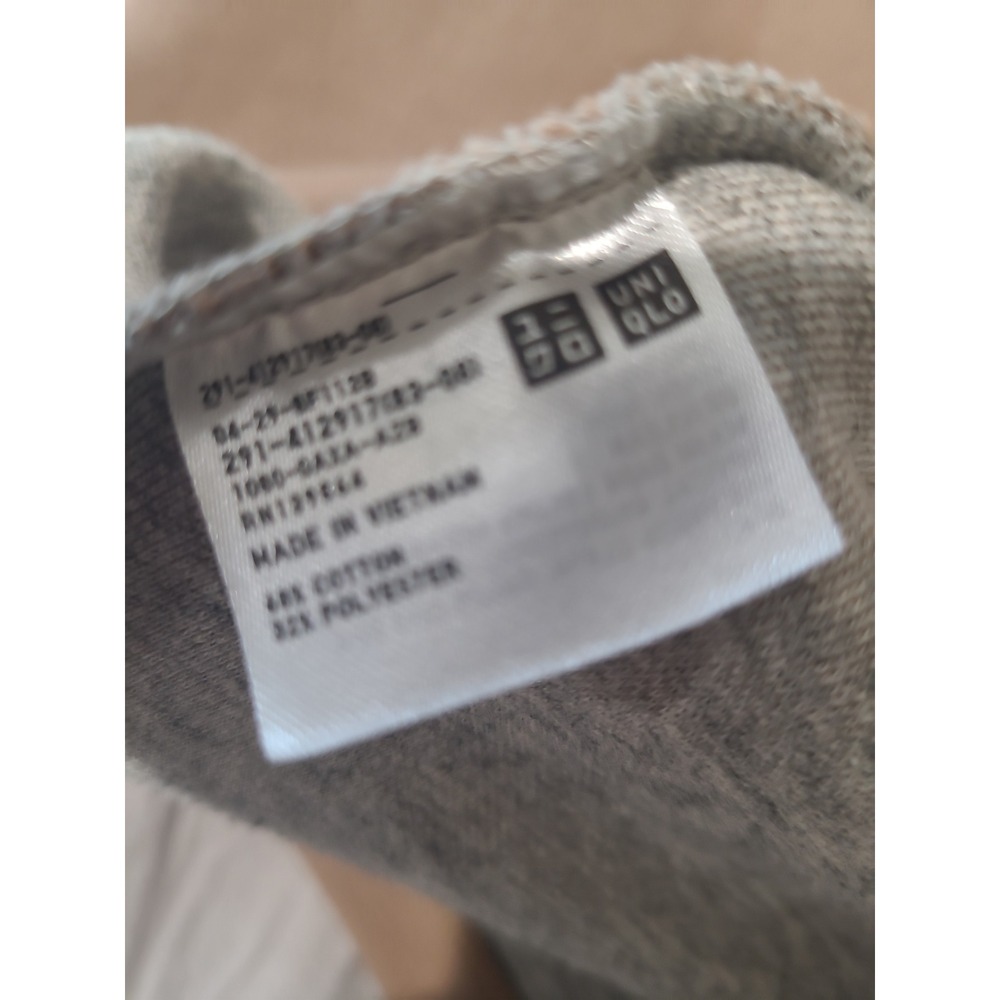 Uniqlo Women SZ L Brown V-Neck 3/4 Sleeve Sweater Dress w/pockets minalmalist - Picture 9 of 10